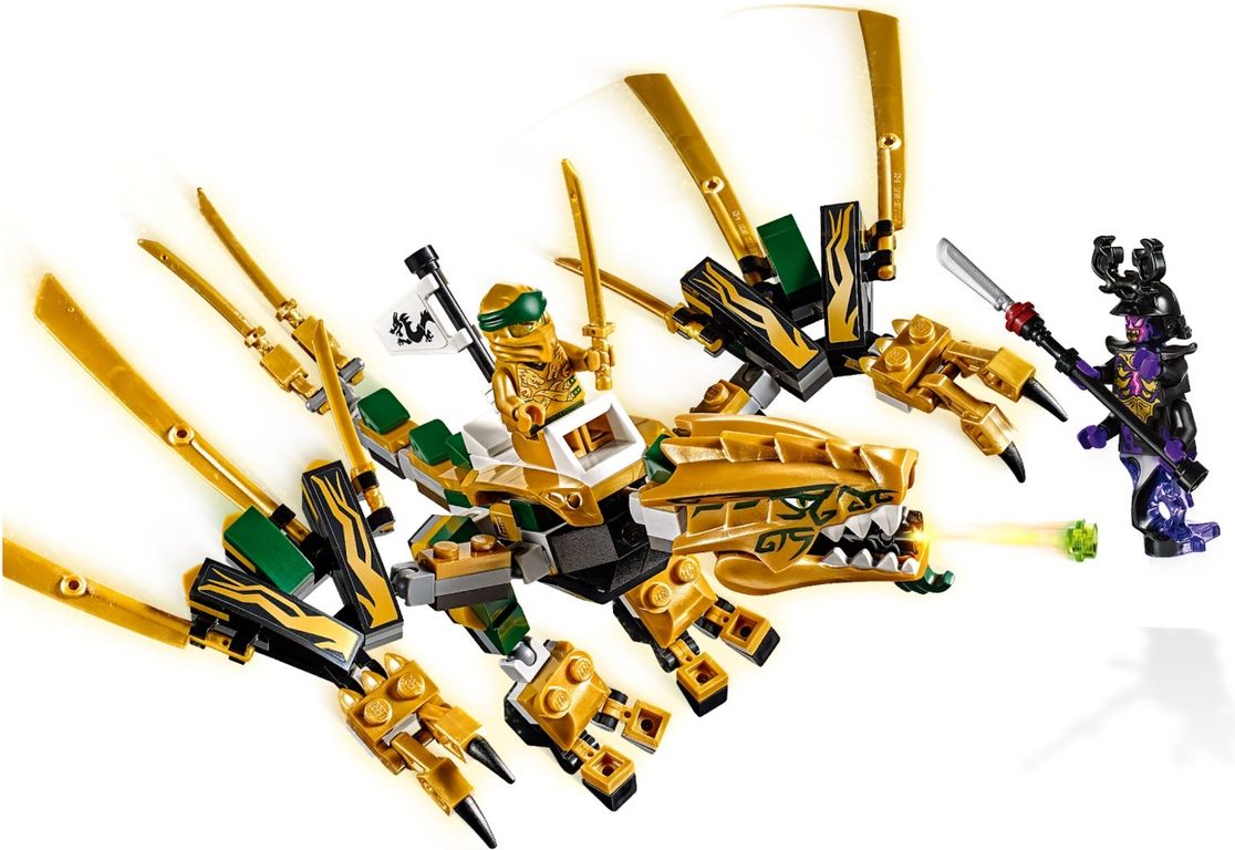 LEGO® Ninjago Goldener Drache spielablauf