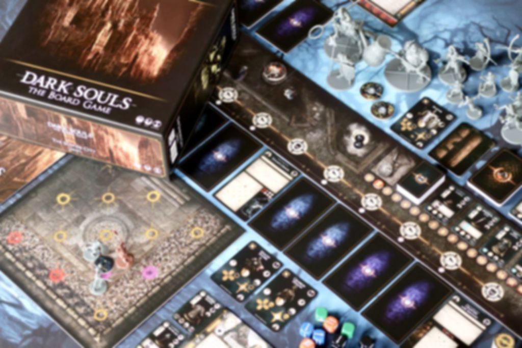 Dark Souls: The Board Game – The Sunless City Core Set componenti