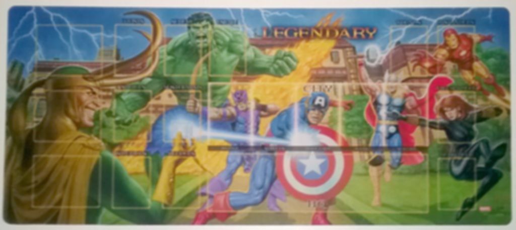 Legendary: A Marvel Deck Building Game – Organized Play Kit #1 game board