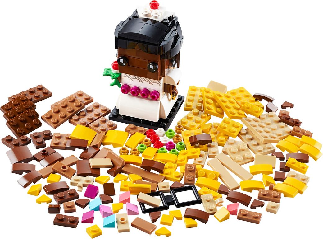 LEGO® BrickHeadz™ Braut komponenten