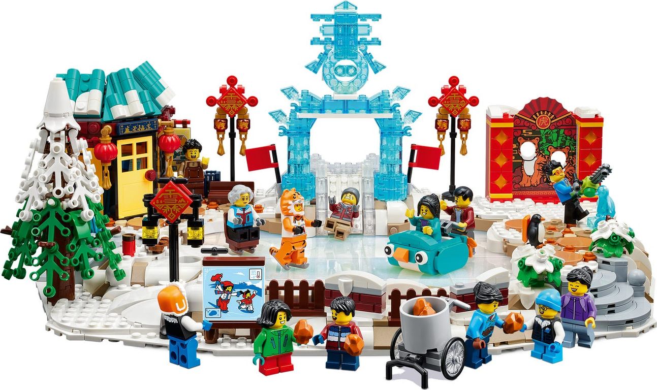 Lunar New Year Ice Festival components