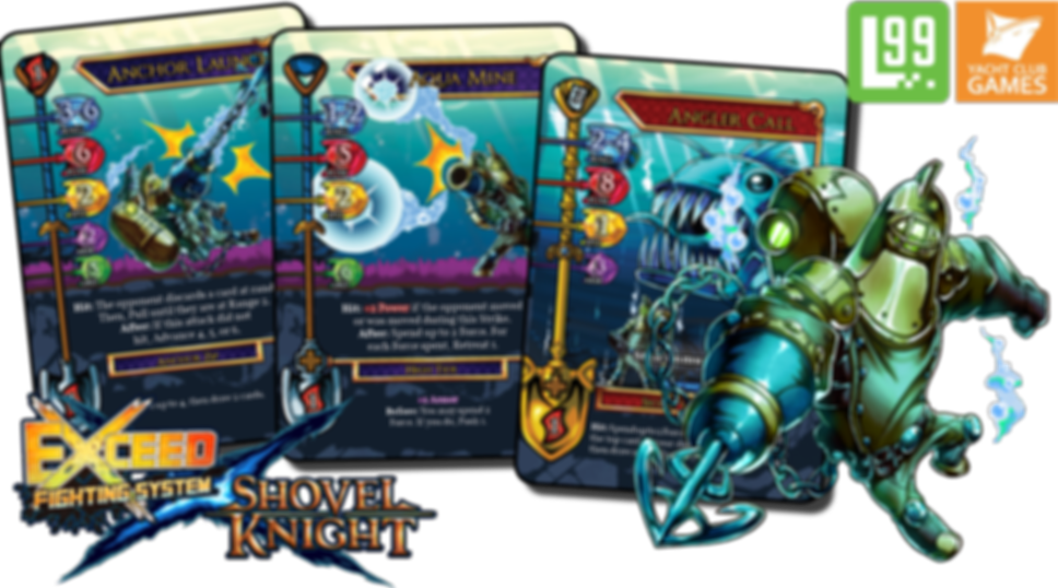Exceed: Shovel Knight – Shadow Box componenti