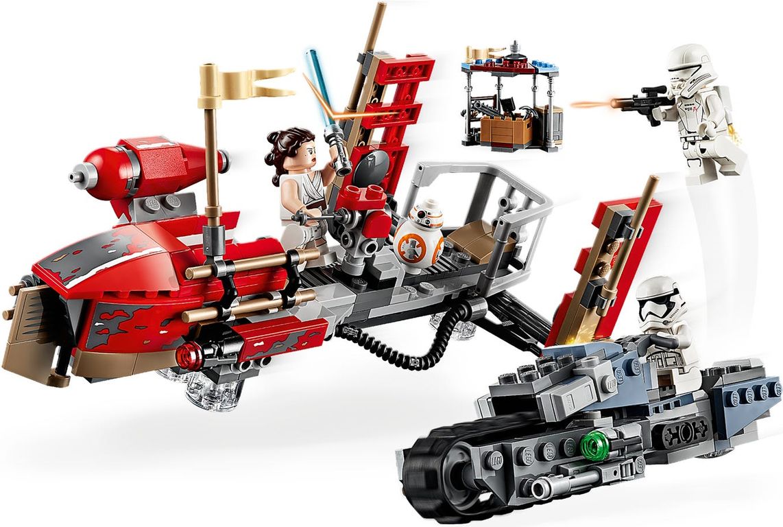 LEGO® Star Wars Pasaana speederachtervolging speelwijze