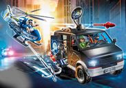 Playmobil® City Action Helicopter Pursuit with Runaway Van