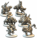 Tainted Grail: Monsters of Avalon – Mounted Characters Set miniature