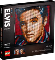 LEGO® Art Elvis Presley “El Rey”
