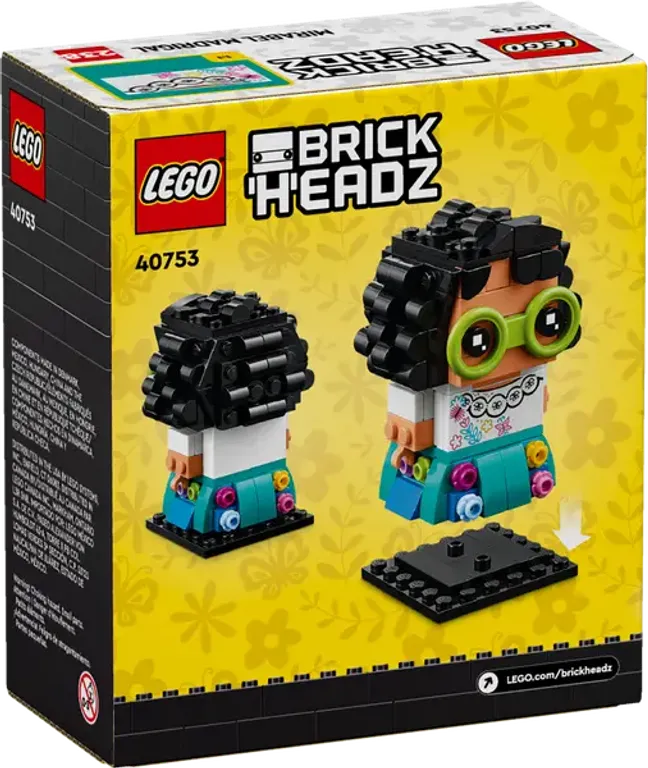 LEGO® BrickHeadz™ Mirabel Madrigal rückseite der box