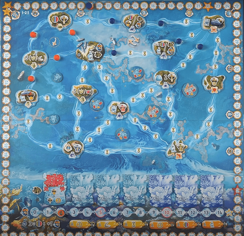 Reef Project game board