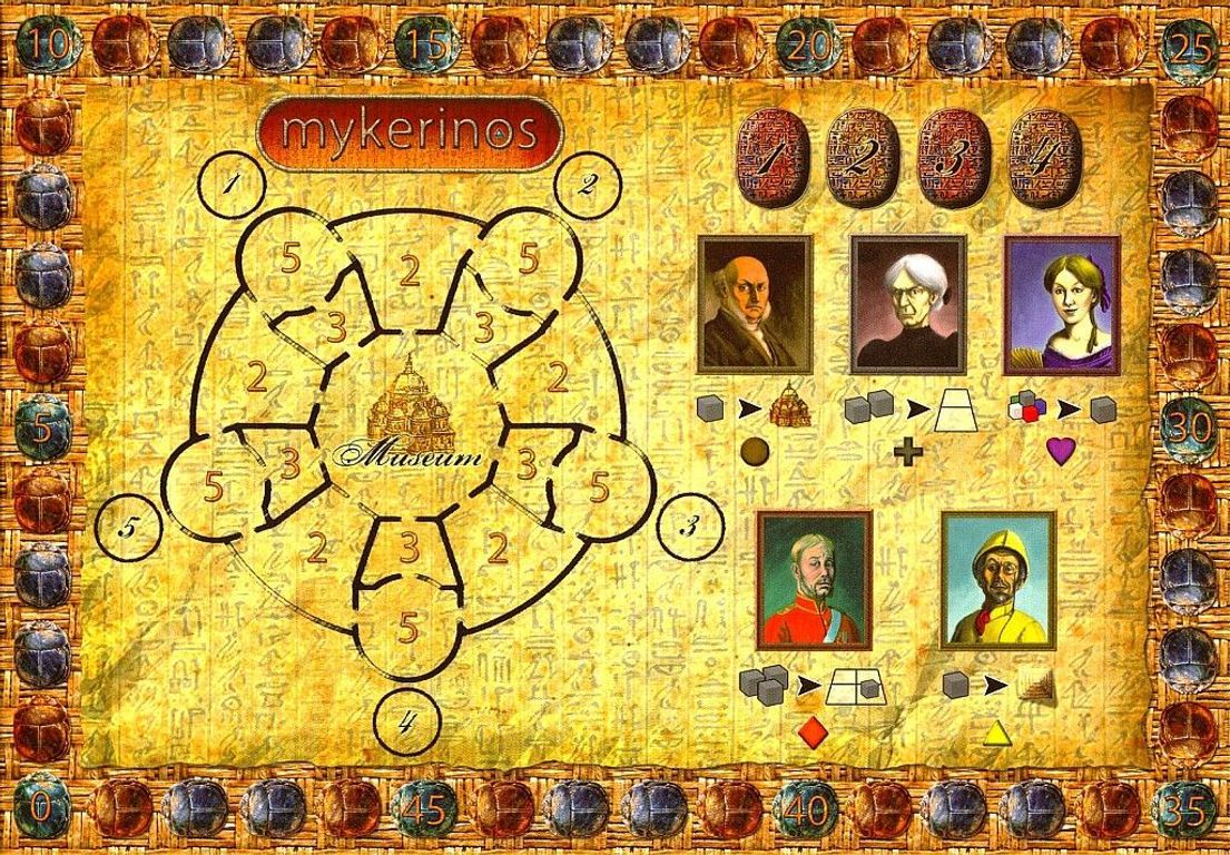 Mykerinos game board