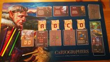 Cartographers: A Roll Player Tale – Playmat composants