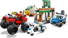 LEGO® City Politiemonstertruck overval speelwijze