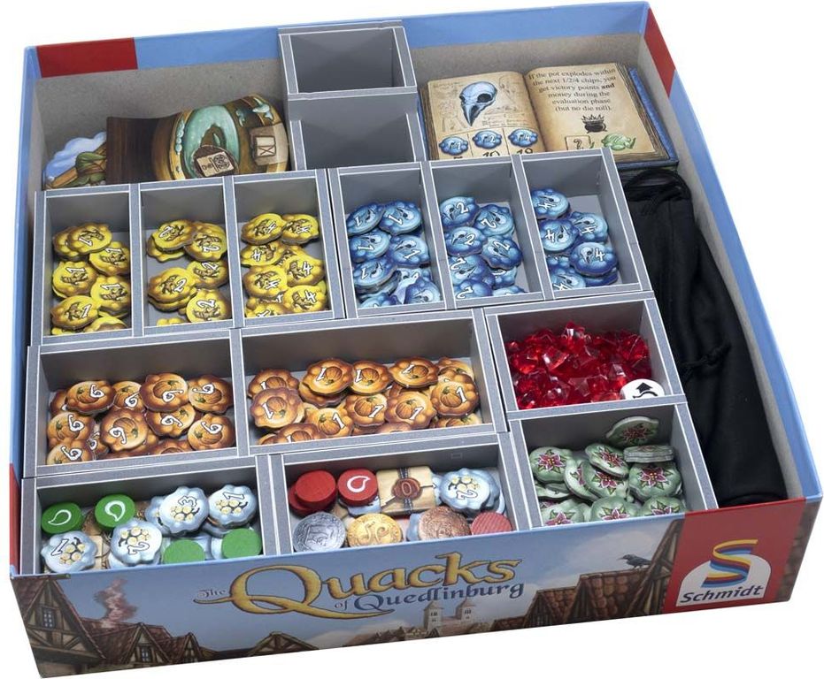 The Quacks of Quedlinburg: Folded Space Insert doos