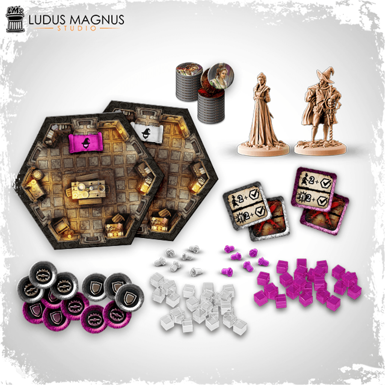 Black Rose Wars: Hidden Thorns components