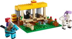 LEGO® Minecraft De paardenstal componenten