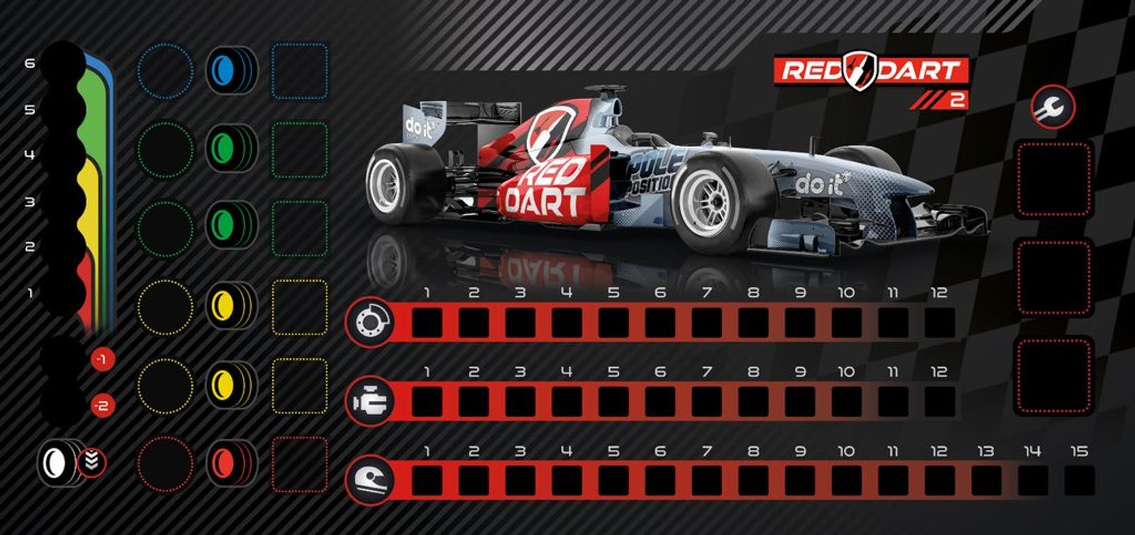 Pole Position game board