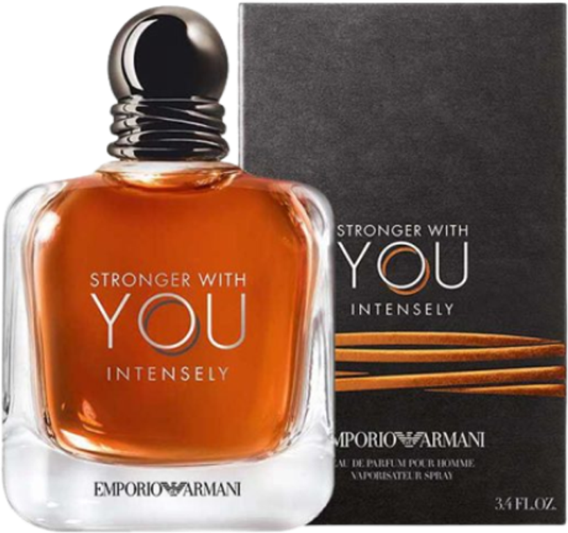 Armani Stronger With You Intensely Eau de parfum box