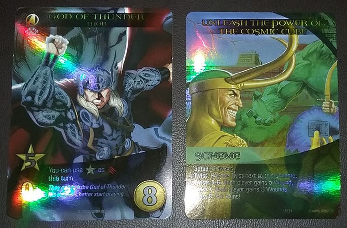 Legendary: A Marvel Deck Building Game – Organized Play Kit #1 cartes