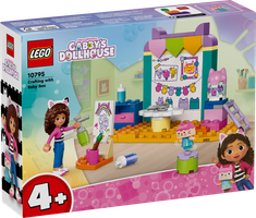 LEGO® Gabby's Dollhouse Knutselen met Babykitty