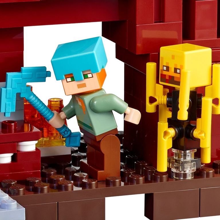 LEGO® Minecraft Het Netherfort speelwijze