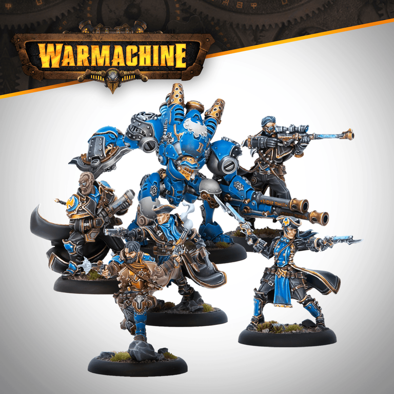 Warmachine: Two Player Starter Set miniatures