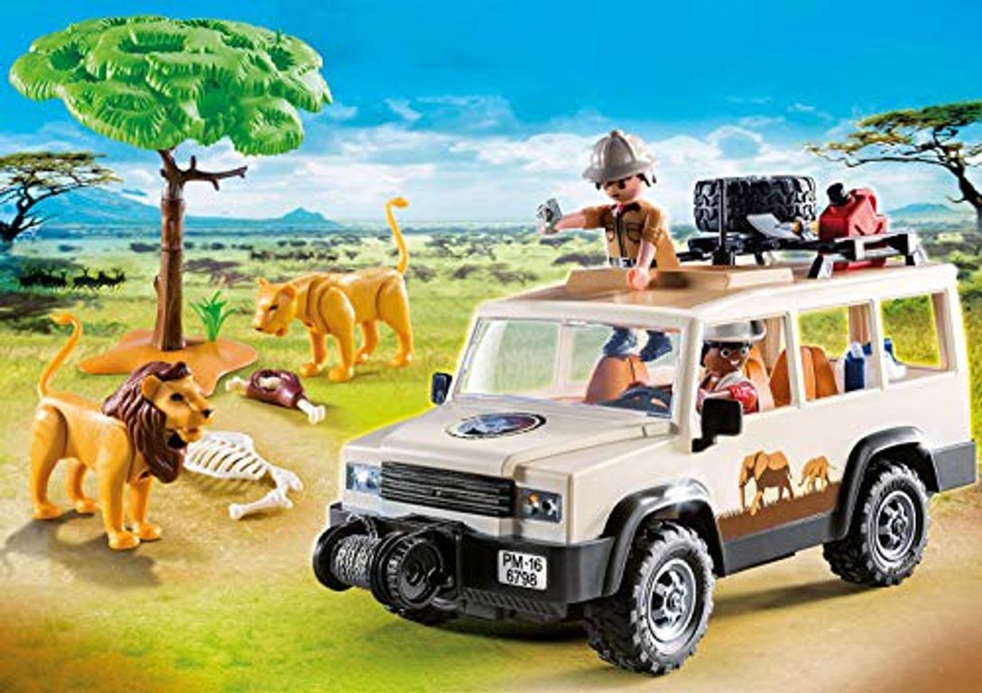 Playmobil® Wild Life Safari Truck with Lions