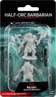 D&D Nolzur's Marvelous Miniatures - Male Half-Orc Barbarian