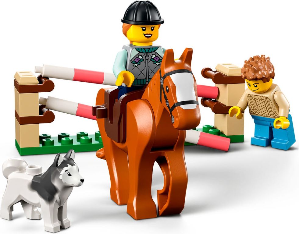 LEGO® City Horse Transporter components