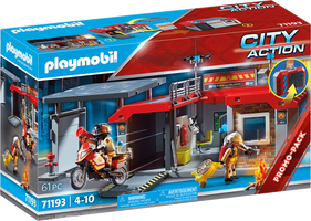 Playmobil® City Action Take Along Fire Station