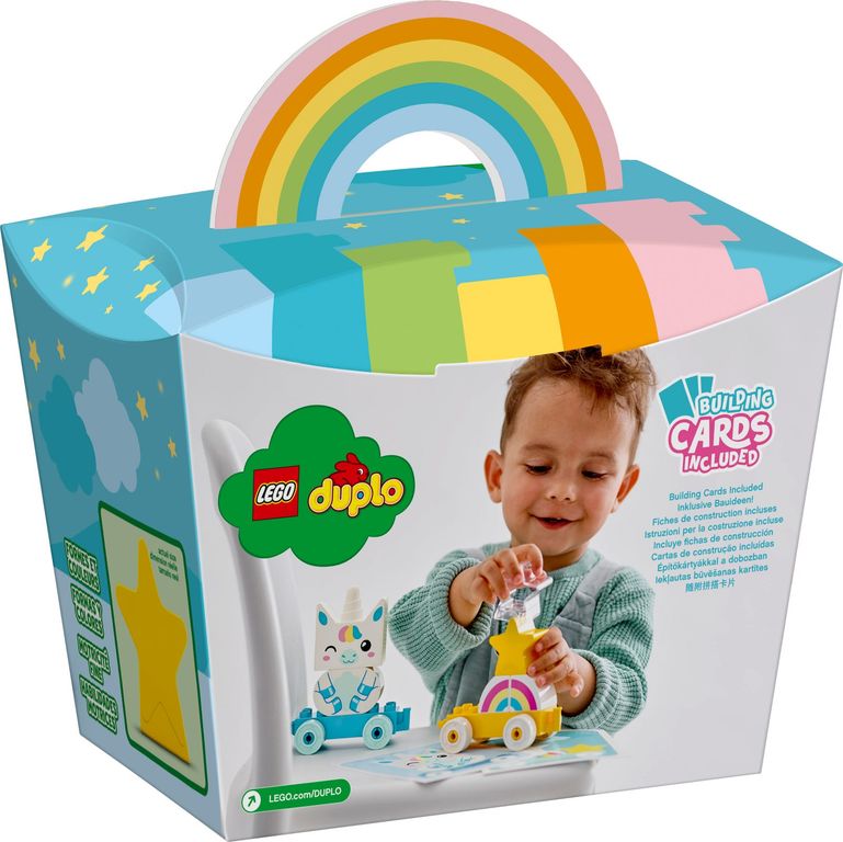 LEGO® DUPLO® Eenhoorn achterkant van de doos