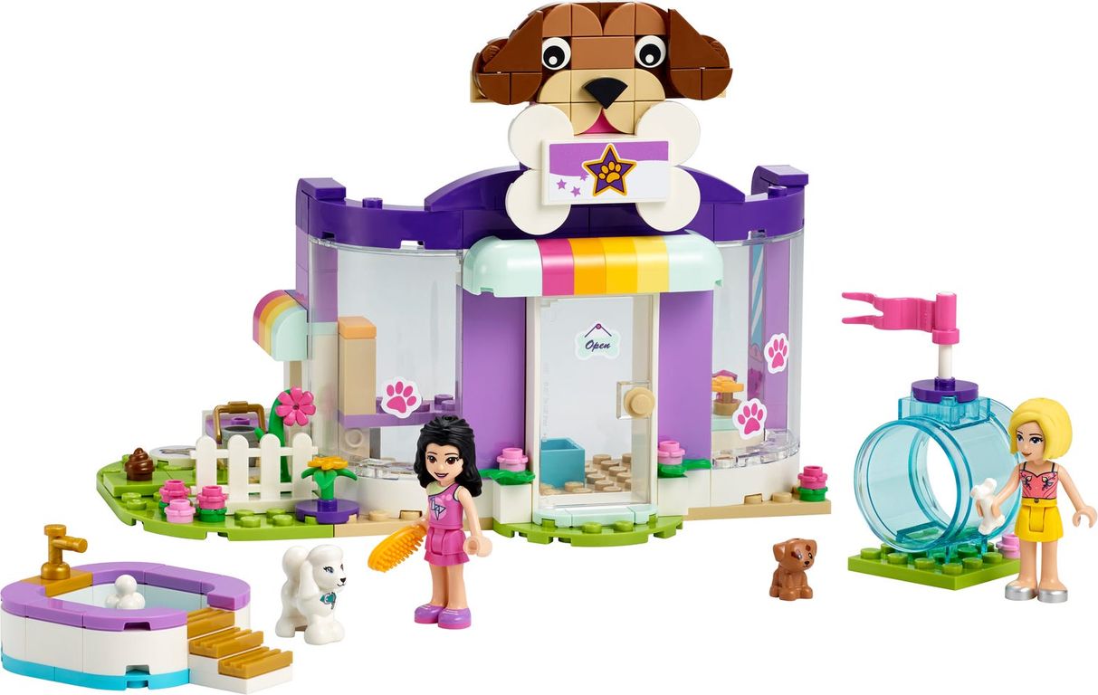 LEGO® Friends Salone di bellezza per i cagnolini componenti