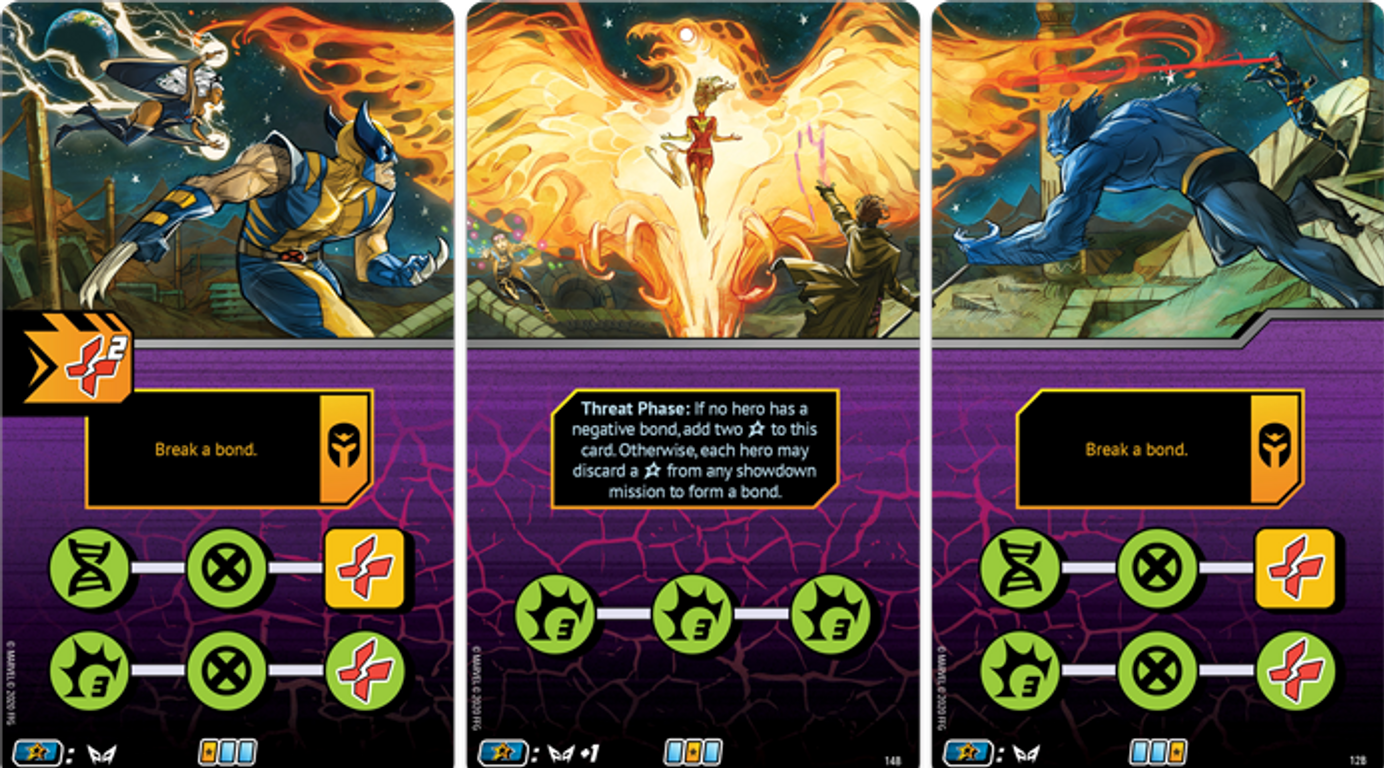 X-Men: Mutant Insurrection cards