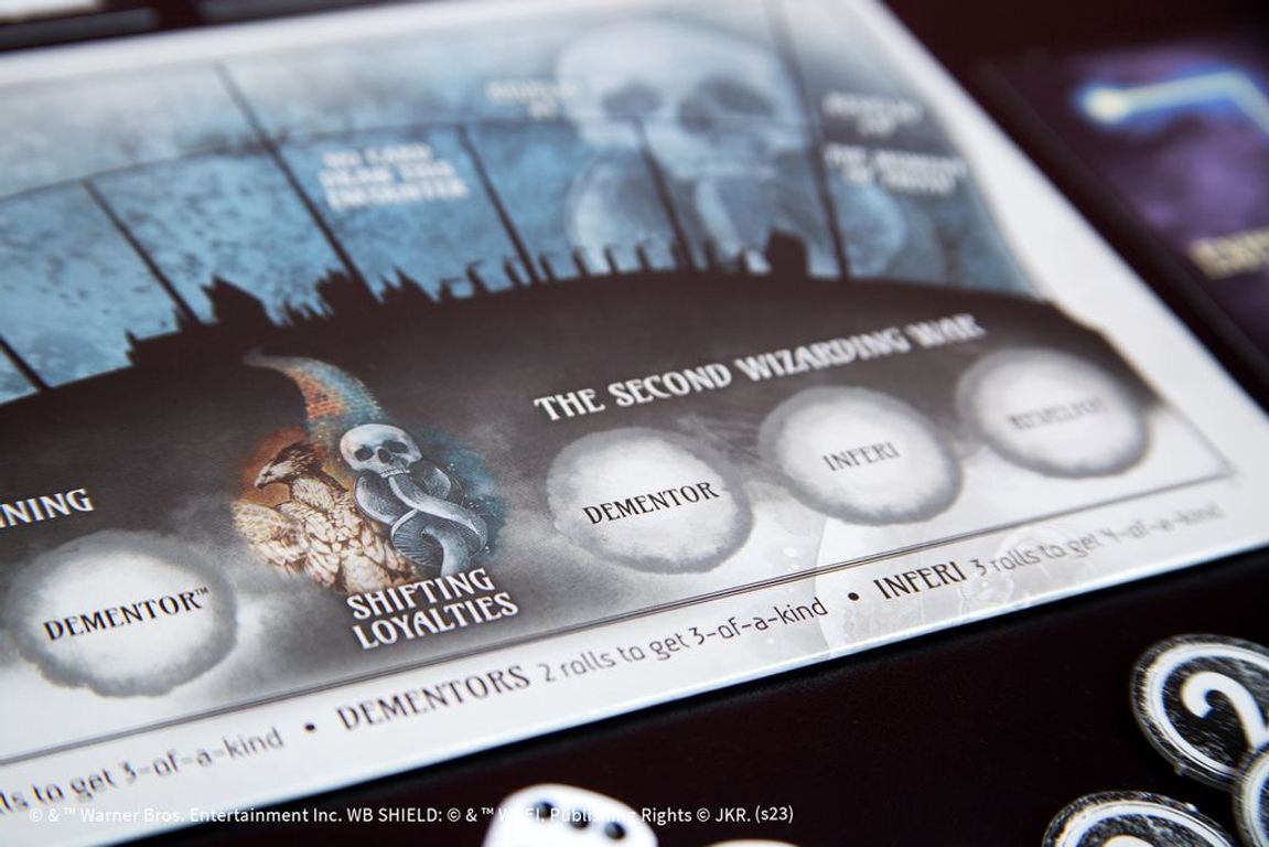 Harry Potter: Unmask The Death Eaters components