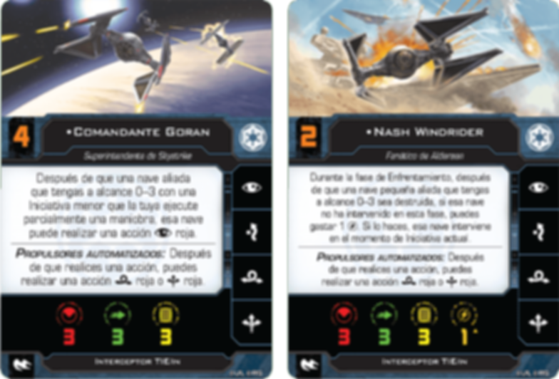 Star Wars: X-Wing (Second Edition) – Skystrike Academy Squadron Pack cartas