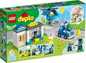 LEGO® DUPLO® Comisaría de Policía y Helicóptero parte posterior de la caja