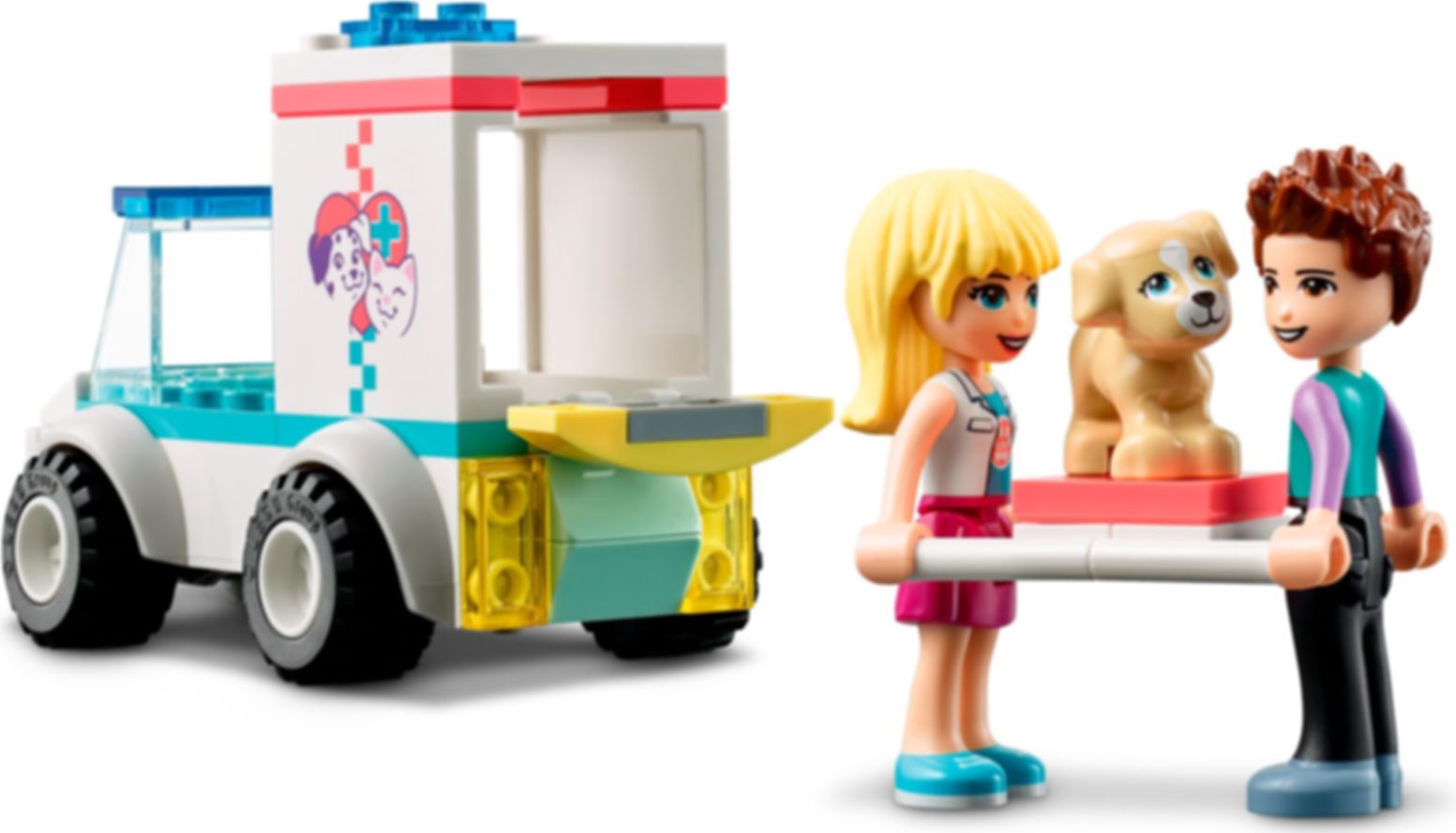 LEGO® Friends Ambulancia de la Clínica de Mascotas partes