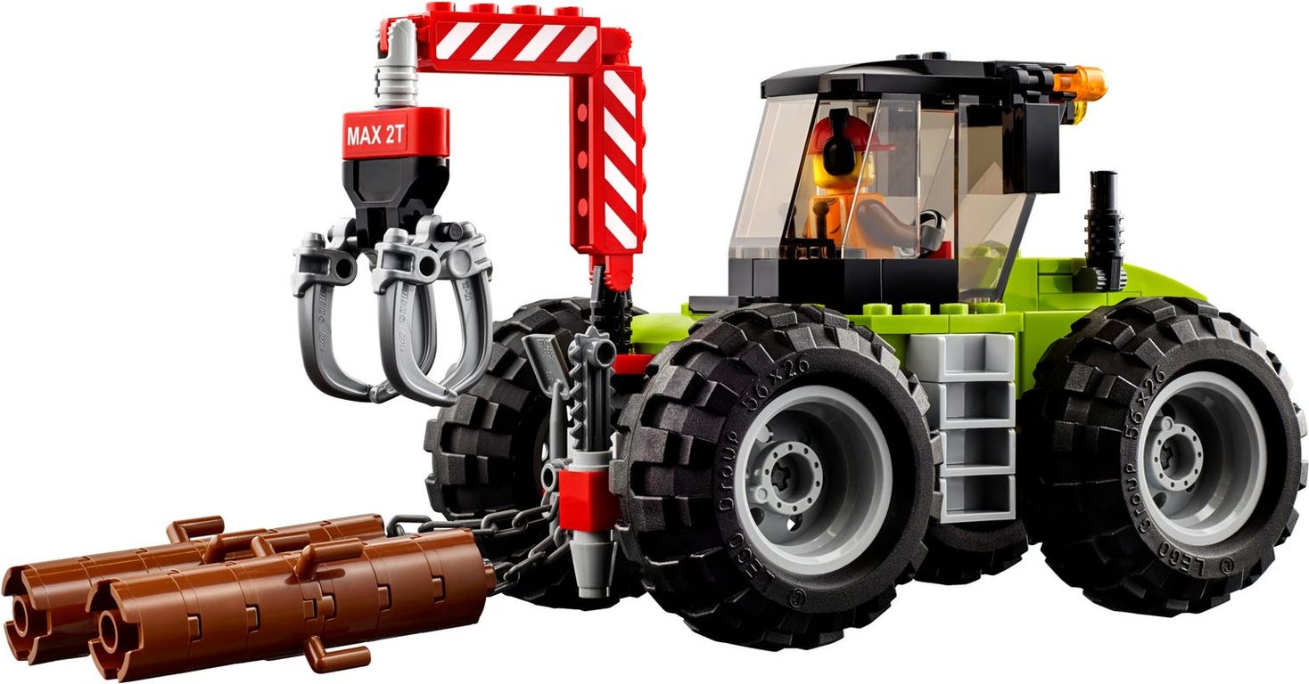 LEGO® City Forest Tractor components