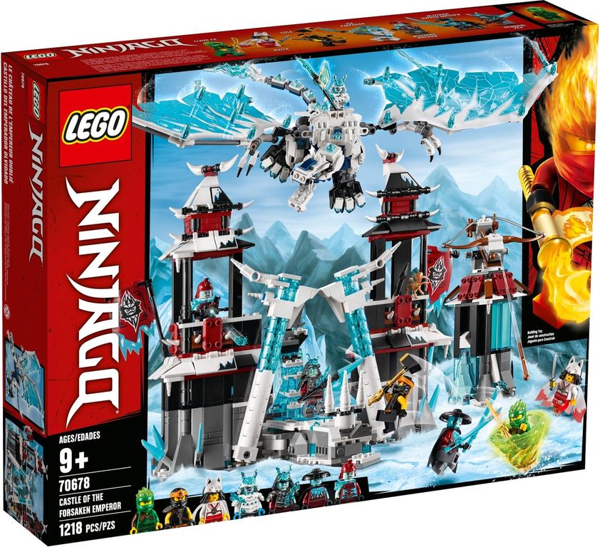 Ninjago Temple Temple Of The Forsaken Emperor LEGO Castle Of The