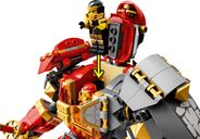 LEGO® Ninjago Le Robot de feu et de pierre intérieur