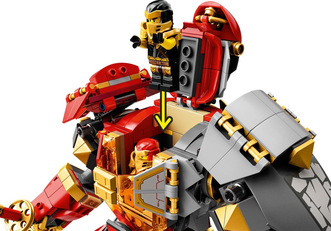 LEGO Fire Stone Mech Ninjago for sale online 71720