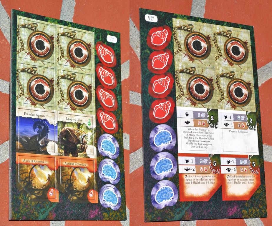 Eldritch Horror: Cities in Ruin kaarten