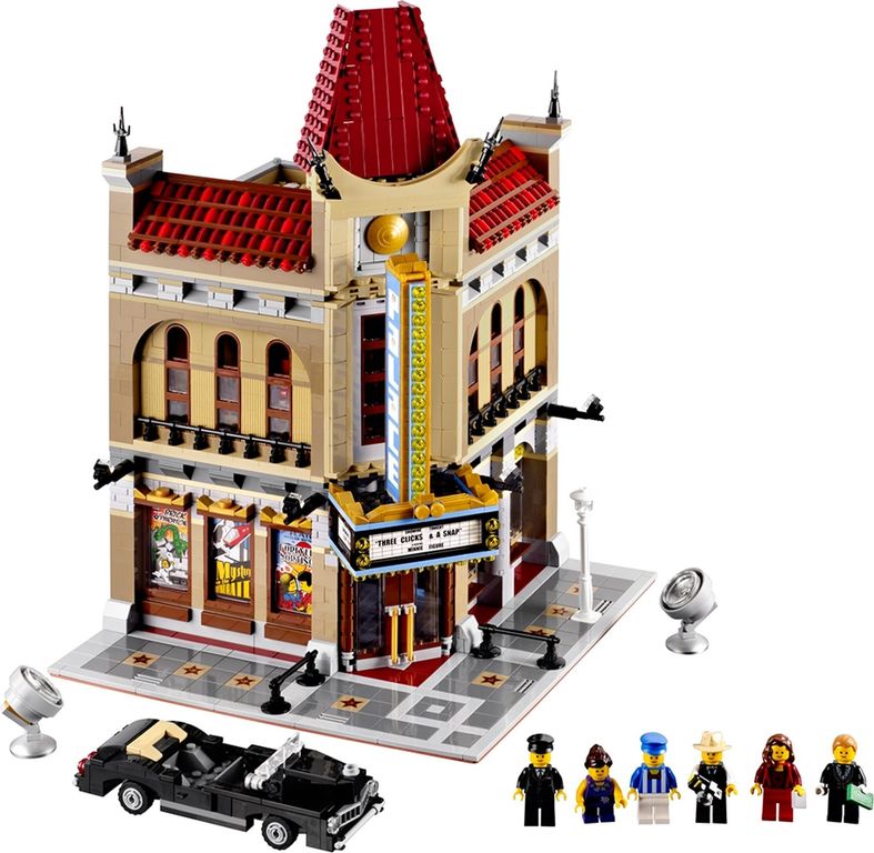 LEGO® Icons Palace Cinema components