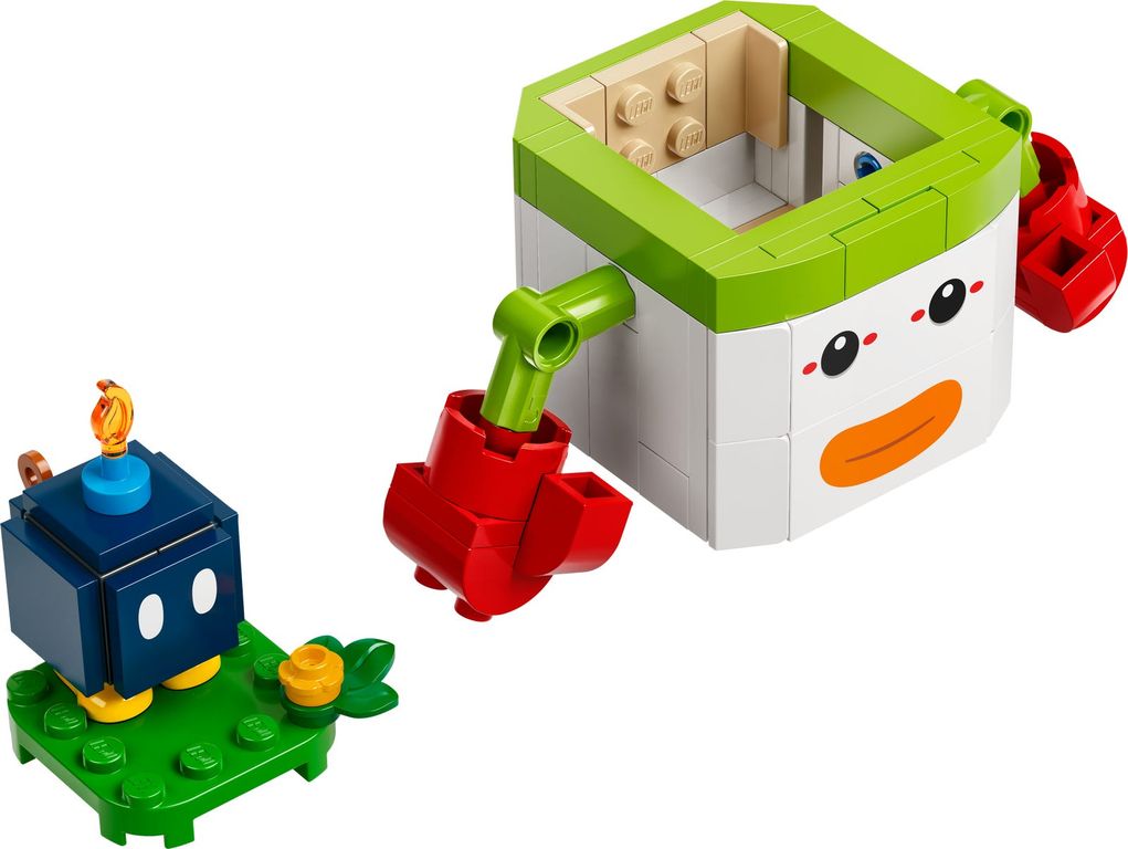 LEGO® Super Mario™ Set de Expansión: Minihelikoopa de Bowsy partes