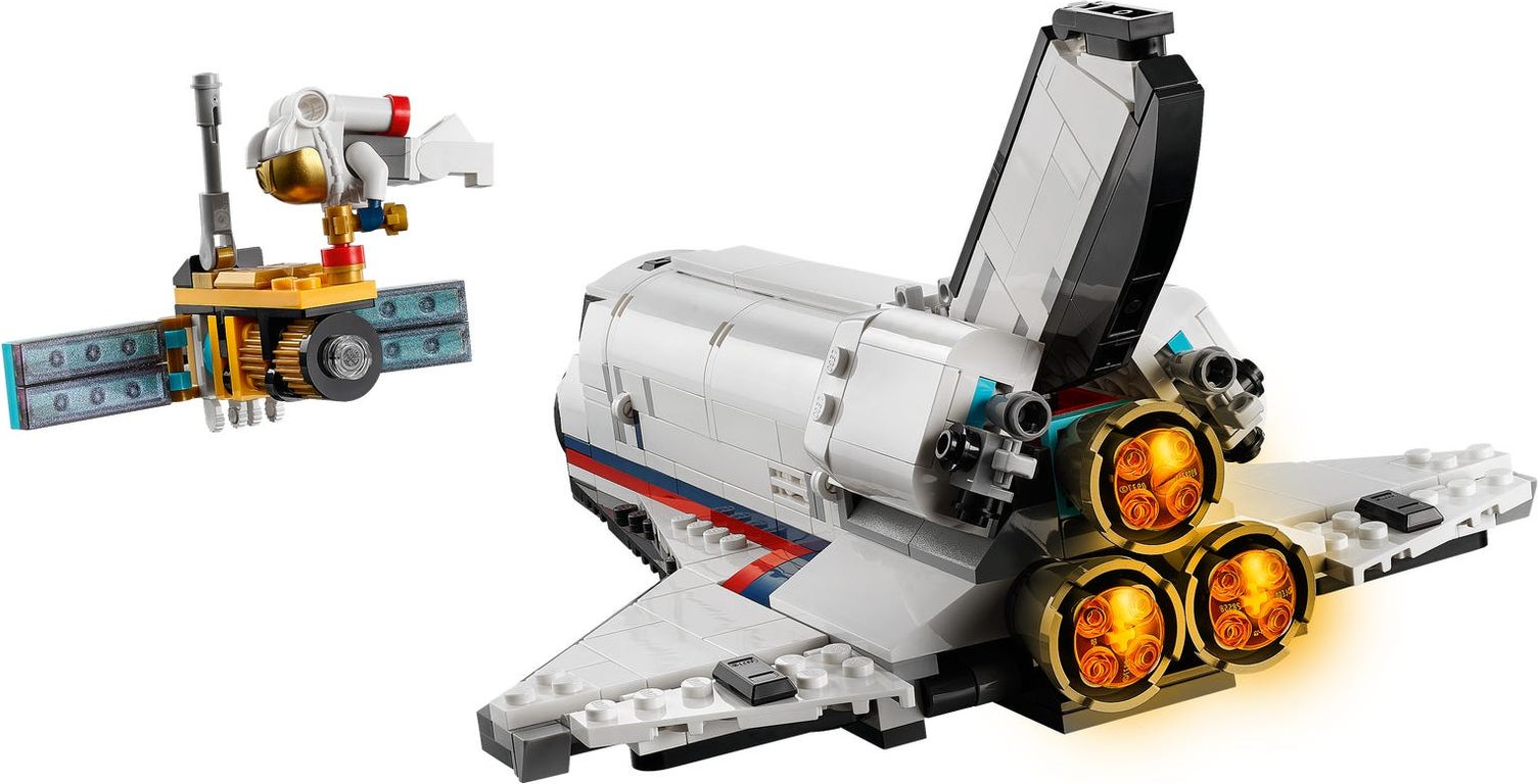 LEGO® Creator Spaceshuttle-Abenteuer spielablauf