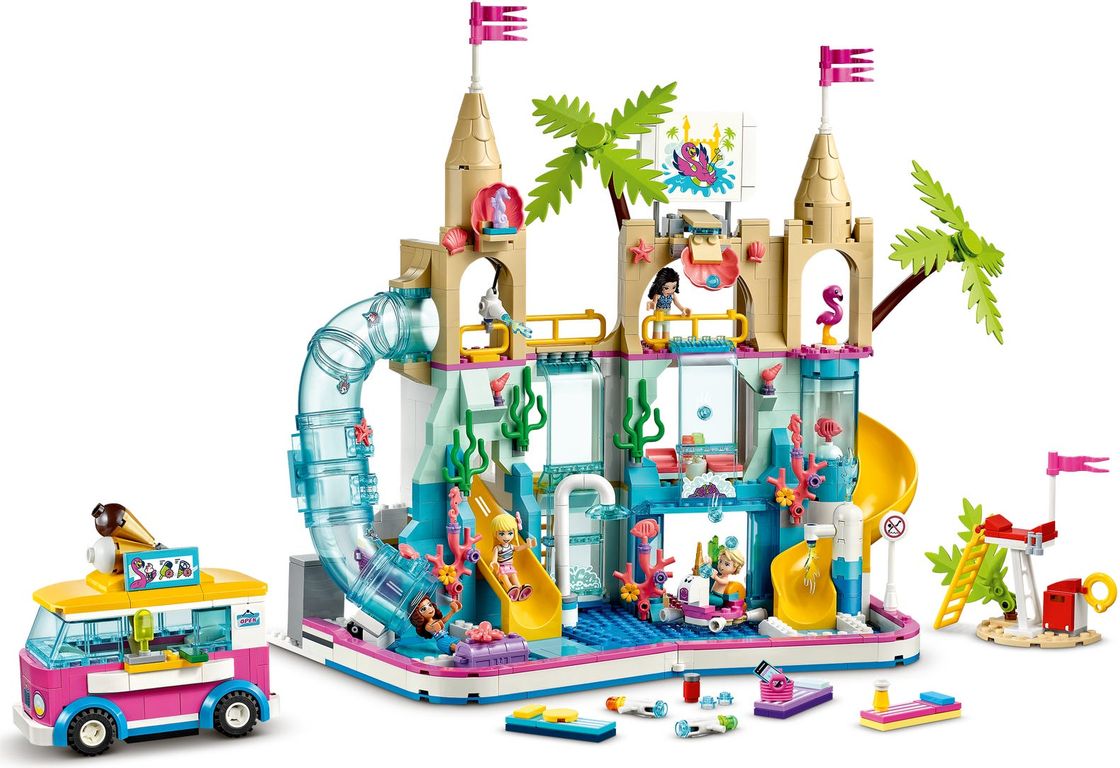 LEGO® Friends Le parc aquatique Plaisirs d'Ã©tÃ© gameplay