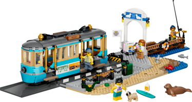 LEGO® City Le tramway de bord de mer