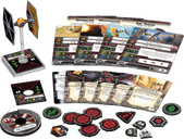 Star Wars: X-Wing Miniatures Game - Sabine's TIE Fighter Expansion Pack components