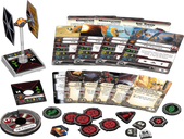 Star Wars: X-Wing El juego de miniaturas - Caza TIE de Sabine Pack de Expansión partes