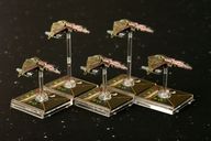 Star Wars: X-Wing Miniatures Game - Kihraxz Fighter Expansion Pack miniatures