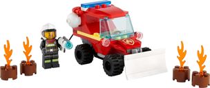 LEGO® City Fire Hazard Truck components