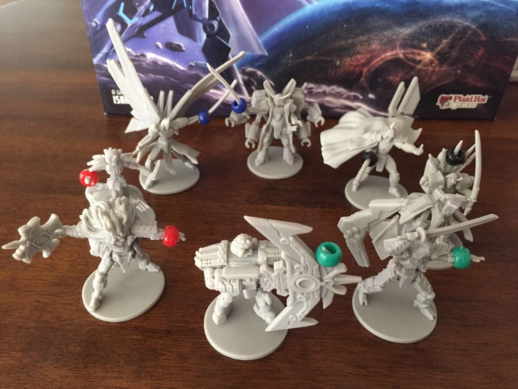 Starship Samurai miniaturas